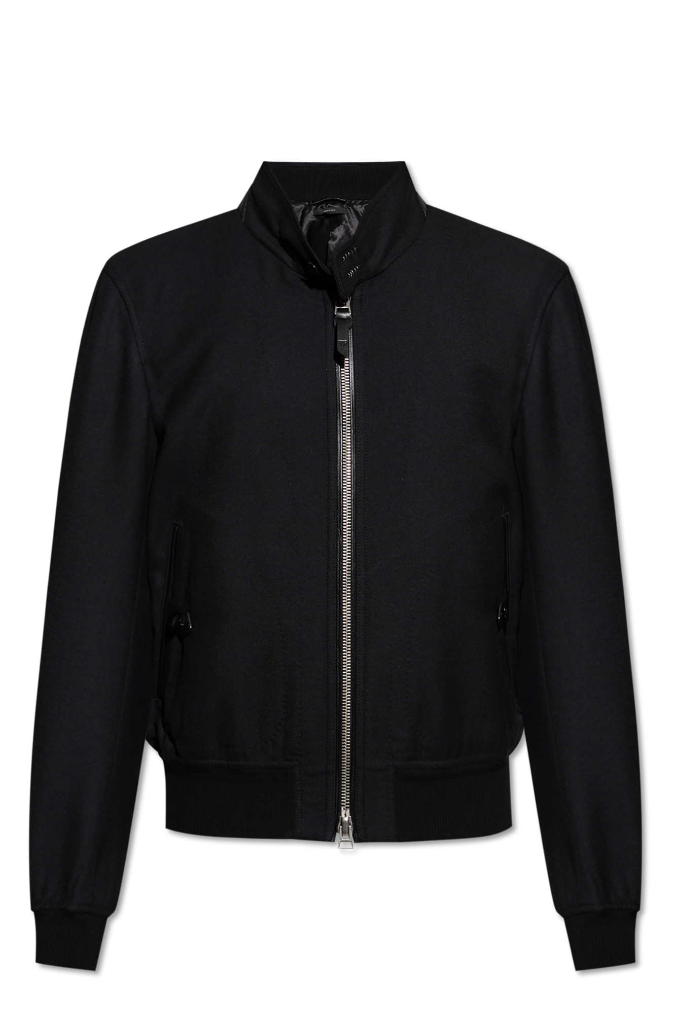 Tom Ford Wool jacket with stand-up collar | Men's Clothing